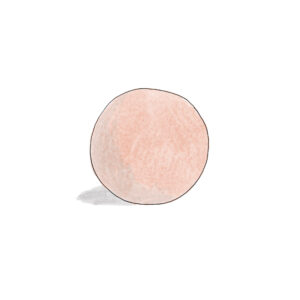 Balle "pamplemousse" en mousse
